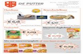 5 per 500 gram normaal € 3 Fruitcoctail Macaroni ...deputter-oostdijk.nl/wp-content/uploads/2014/05/folder-6-18.pdf · Cordon blue 150 gram € 1,65 Bij 600 gram shoarmvlees, broodjes