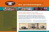 monumentenzorg en archeologie · In deze nieuwsbrief kunt u lezen over de archeologische onderzoeken op het Bolwerk en aan de Rozendaal. De vondsten tonen hoe Gouwenaren in de Middeleeuwen