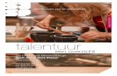 talentuur - Home | SJSPsjsp.be/wp-content/uploads/190902-Brochure-talenturen.pdf · De talenturen worden in 2019-20 georganiseerd voor leerlingen van het eerste en tweede jaar. De