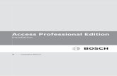 Access Professional Edition · Offline-afsluitsysteem (OLS) — beperkingen en opties – Max. 256 deuren – Het aantal ingangen en autorisatiegroepen binnen de autorisaties wordt