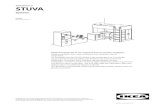 STUVA - IKEA · PDF file Opbergers voor speelgoed, kleding en kleine spulletjes. Zet hun favoriete speelgoed en kostbare schatten op open planken – zo is er plaats om te spelen en