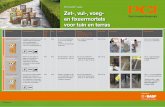 PCI Paviﬁ x Zet-, vul-, voeg- · PRODUKTTABEL.indd 1 20/03/14 16:17. ... (terrassen, tuinpaden, garage-opritten). Bestratingsvoegmortel voor natuur- en betonsteen bij voetgangers