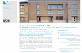 AG VESPA VERKOOPT 1 duplexappartement in wooncomplex · | 03 259 28 10 | info@vespa.antwerpen.be AG VESPA kocht leegstaande gebouwen op de hoek van de Engelselei en de Hogeweg in