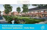 Te huur: 8 eengezinswoningen Sterrenpad Spijkenisse ... · Stella Nova wordt gerealiseerd in de wijk Sterren-kwartier. De opzet van Stella Nova wordt rustig en ruim. De wijk biedt