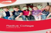 Radius College - ROC West-Brabant 2013//Radius Colle… · Teamontwikkeling Er is een projectplan opgesteld in samenwerking met de afdeling O&I, welke door het MT is vastgesteld.