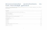 Economische activiteiten in het landelijk gebied · Ook andere studies zoals het onderzoek naar de segmentatie van werklocaties (Ruimte Vlaanderen, 2015) en concrete ervaringen in