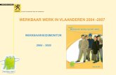 WERKBAAR WERK IN VLAANDEREN 2004 -2007...Kwaliteit van het werk op de Vlaamse agenda Pact van Vilvoorde (2001-2010) “ Dankzij een verhoging van de kwaliteit van de arbeid, van de