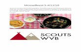Mosselfeest 3-4/11/18 - Scouts WVB oktober... · Mosselfeest 3-4/11/18 Op 3 en 4 november 2018 vindt ons jaarlijkse mosselfeest plaats in de Warotzaal in Winksele. Jullie zijn van