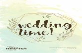 wedding time! - Hotel Puerta America Dark · 2019-06-21 · sobre un falso risotto de sepia y jugo de queso Idiazábal Vieiras asadas al aroma de carbón, cremoso de patata y pimentón