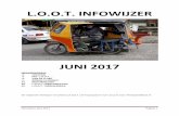 L.O.O.T. INFOWIJZER - Home pagina loot.nl Juni 2017.pdf · P de Jongstelaan 10 3291 PS Strijen 06-20381110 ... De in totaal meer dan 700 eilanden zijn samen 7x groter dan Nederland