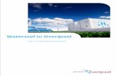 Waterstof in Overijssel · op basis van lokaal geproduceerde elektriciteit of netstroom en een combinatie van productie en elektriciteitsopwekking, zoals in een windmolen/ PV-paneel