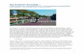 De Fietser Koning - Fietsersbond Amsterdam · 1 De Fietser Koning – Fietsstraten en fietspaden voor Amsterdamse tweewielers Fjodor Molenaar - Woordvoerder Verkeer GroenLinksfractie