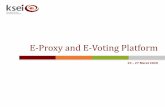 E-Proxy and E-Voting Platform · • Agenda dalam dua bahasa: Bahasa Indonesia dan Bahasa Inggris. • Dokumen pendukung RUPS serta link alamat dokumen dan informasi RUPS dapat ditempatkan