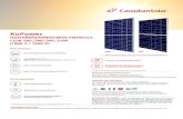 Canadian Solar-Datasheet- KuPower CS3K-P High Efficiency ... · * Raadpleeg de installatiehandleiding voor gedetailleerde informatie. Hoog Hoge PTC-waarde van maximaal: 93,10 % CANADIAN