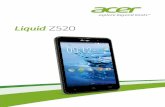 update cover Z5220 - Belsimpel.nlhandleiding.belsimpel.nl/Acer-Liquid-Z520-Duo-Black-Handleiding.pdf · SIM 2 (optioneel*) *Opmerking: Uw smartphone beschikt wellicht over een of
