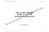 Rockchip RK3229 Datasheetrockchip.fr/RK3229 datasheet V1.2.pdf · RK3229 Datasheet Rev 1.2 Copyright © 2017 FuZhou Rockchip Electronics Co., Ltd. - 7 - Chapter 1 Introduction