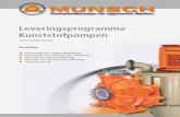 MUNSCH 002 Lieferprogram NL RZ - BOWI - Pumps & Levels€¦ · EN 22858/ISO 2858/ISO 5199; aangevuld met pompgrootten 40-25-125 en 40-25-160. Hoofdmaterialen PFA PP Waaier Gesloten