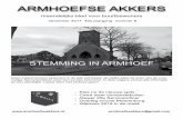 ARMHOEFSE AKKERS · 2017-12-06 · 3 In de laatste categorie viel het eerste ont-werp dat de 15e werd gepresenteerd door de vader van kunstenares Pieke Bergmans, die zelf in China