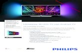 Pixel Precise Ultra HD Ultraslanke 4K LED-TV met Android TVdata.vandenborre.be/prodsheet/PHILS/PHILIPS_P_NL_49PUS6551.pdf · 4K Ultra HD-LED TV Quad Core, 16 GB (uitbreidbaar) DVB-T/T2/C/S/S2
