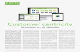 static.actito.netstatic.actito.net/articles/Gondola_2015_Okt_NL_LR_light.pdf · de customer centricity dragen", legt Godefroid uit. Customer centricity: van de prehistorie naar de