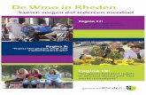 De Wmo in Rheden - Langer zelfstandig wonenleidraadlangerzelfstandigwonen.nl/wp-content/uploads/2016/05/Wmo_krant... · de rol van de gemeente in de Kanteling van de Wmo, maar ook