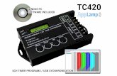 TC420 gebruiksaanwijzing - AppLamp Wi-Fi Led Verlichtingmedia.applamp.nl/handleiding/TC420-LED-timer-controller... · - Plaats de CD-ROM en installeer het programma - Sluit de USB