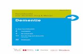 Dementie - Zorg voor Beter · inhoud 1 Kennisbundel voor docenten Zorg & Welzijn Dementie In deze kennisbundel: 2 Leeswijzer 4 De actualiteit 11 Aan de slag met dementie casuïstiek