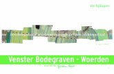 Venster Bodegraven - Woerden - Ruimtelijke adaptatie · Inspiratie voor realisatie Iedereen beseft dat de openheid van het Venster waardevol is, maar tegelijkertijd is de druk uit
