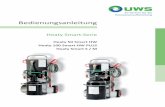 Heaty Smart-Serie - UWS Technologie · 2019-07-02 · 2 UWS Technologie - Ihr Partner für die Heizwasseraufbereitung Technische Daten Heaty 50 Smart HW Heaty 100 Smart HW PLUS Artikelnr.