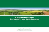 Ondernemen in land- en tuinbouw - AGRI · PDF file 2011-12-09 · 4.4.2 Belastingdruk op inkomsten uit de vennootschap 40 4.5 Voor- en nadelen, vergelijkingspunten vennootschap –