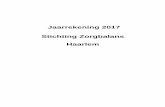 Jaarrekening 2017 Stichting Zorgbalans Haarlem · 2018-06-22 · Stichting Zorgbalans 5.1 GECONSOLIDEERDE JAARREKENING 5.1.1 GECONSOLIDEERDE BALANS PER 31 DECEMBER 2017 (na resultaatbestemming)