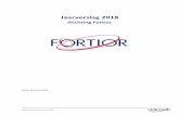 Jaarverslag 2018 - Fortior · Jaarverslag stichting Fortior 2018 - 1 - VOORWOORD RAAD VAN TOEZICHT Nu we 2018 achter ons laten, zit Fortior halverwege de beleidsperiode 2016-2020.