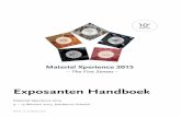 Exposanten Handboek MX2015 V1(0)materiahost.nl/assets/Downloads/Exposanten_Handboek_MX2015.pdf · Om u te ondersteunen met de voorbereidingen op een optimale beursdeelname, hebben
