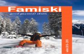 Famiski brochure...Programma Famiski Winter 2018 - 2019 Periode Skigebied Hotel Pagina Bus Prijs Volwas Baby opvang Gratis kids KERST : 22/12 - 29/12/2018 : 7 nachten + skipas 6 dagen