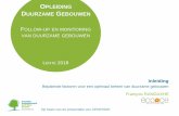 OPLEIDING DUURZAME GEBOUWEN - Leefmilieu Brussel · 2018-05-02 · Duurzaam gebouw = 9 thema’s Het beheer van een duurzaam gebouw maakt deel uit van het thema “’Beheer van het