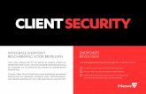 CLIENT SECURITY - f-secure.com · Client Security biedt niet alleen integrale bescherming van uw endpoints, maar bespaart u ook tijd dankzij automatisering van het patchbeheer. De