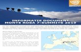 MONTE ROSA 7-SUMMITS 2019 INFORMATIE DOCUMENT€¦ · In deze handleiding vind je alles wat je nodig hebt voor de beklimming, inclusief uitgebreide omschrijvingen en plaatjes om je