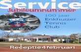 Service Jubileumnummer - Enkhuizer Tennis Club · commissie veel zin en energie in gaan stoppen, samen met de commissies van de ETC. Wij ho-pen u op veel van de evenementen te ontmoe-ten.