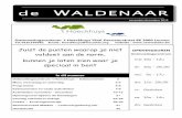 Juist de punten waarop je niet OPENINGSUREN voldoet aan de …vzwwalden.be/waldenaar/2015/waldenaar-november-december... · 2015-11-03 · november-december 2015. 2 De Waldenaar Ontmoetingscentrum