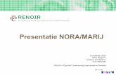 Presentatie NORA/MARIJ...Provinciale Enterprise Referentie Architectuur - Wilma Waterschap Informatie Model Architectuur (?) 06-11-09 NORA Familie v.l.n.r. - Marij - Gemma - Nora -