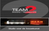 Team 2 Studio voor de bouwkunst ontwerpersGroene Vlieg, Dronten Nieuwbouw bedrijfspand 10 Booijink, Ens Uitbreiding kistenbewaarplaats de Vries Witlof, Espel Uitbreiding witlofkwekerij