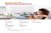 Eneco Groep Splitsing toegelicht - …gemeentebelangenergievoorziening.nl/wp-content/uploads/... · 2016-08-26 · Eneco Groep. Splitsing toegelicht P03 02. Bedrijfsprofielen netwerkgroep