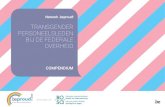 TRANSGENDER PERSONEELSLEDEN BIJ DE ......ompendium transgender personeelsleden bij de federale overheid • netwerk .beproud! • uitgave oktober 2019 4 Sinds 1 januari 2018 2 hebben
