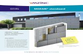 GEVEL MOZAIK standaard - VMZINCmedia.vmzinc.com/pdf/2019 BE NL/A4_VMBSO_Gevel_NL... · 6/11/2019  · het zink van VMZINC en een optimaal uitgevoerde plaatsing zorgen zo voor een