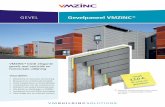 GEVEL Gevelpaneel VMZINCmedia.vmzinc.com/pdf/2019 BE NL/A4_VMBSO_Gevel_NL...Jun 11, 2019  · Het VMZINC Membrane en een doordachte ventilatie zullen hiertoe extra bijdragen. Een gevelbekleding