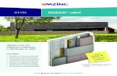 GEVEL MOZAIK relief - VMZINCmedia.vmzinc.com/pdf/2019 BE NL/A4_VMBSO_Gevel_NL... · 6/11/2019  · het zink van VMZINC en een optimaal uitgevoerde plaatsing zorgen zo voor een betrouwbare