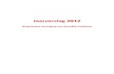 Jaarverslag 2012 2012.pdf · Jaarverslag 2012 NVHP 4 Inleiding Het verslagjaar 2012 kenmerkt zich door langdurige ziekte van personeel op het Infopunt, het vertrek van personeel en