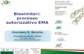 Giordano D. Beretta - AIOMmedia.aiom.it/userfiles/files/doc/AIOM-Servizi/slide/20180712RM_12... · EMA protects public and animal health in 28 EU Member States, as well as the countries