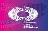 nationaal plan open science · 2019-02-15 · Op 19 januari 2017 heeft de staatssecretaris van OCW de Tweede Kamer een brief gestuurd over het onderwerp open science. Daarin bevestigde
