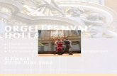 Verslag Orgelfestival Holland 2007 · Draaiorgels wijzen de weg Een lint van draaiorgels trok op zaterdagmorgen tot 5 uur ‚s middags door de binnenstad van Alkmaar en wees het duizendkoppige